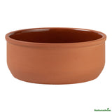 Bowls, Cazuela, Terra Tek 27 Ounce, Terracotta, Brown Glazed Interior, 6.25 x 6.25 x 2.50 Inch, Oven-Safe,2 - 1 EACH