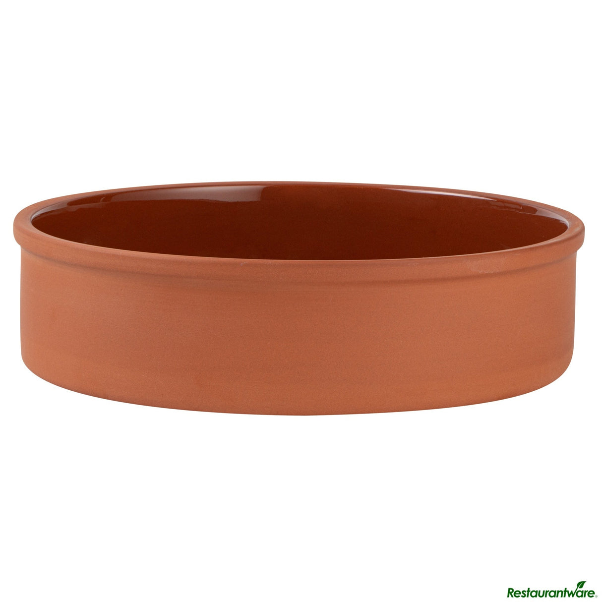 Bowls, Cazuela, Terra Tek 51 Ounce, Terracotta, Brown Glazed Interior, 9 x 9 x 2.25 Inch, Oven-Safe,2 - 1 EACH
