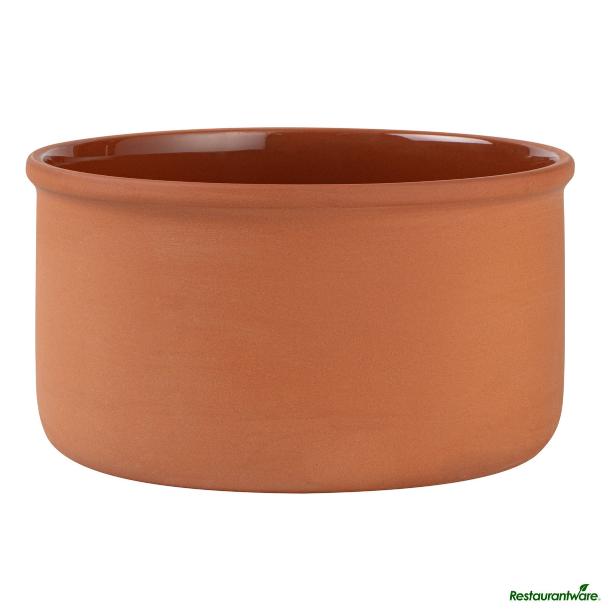 Bowls, Cazuela, Terra Tek 68 Ounce, Terracotta, Brown Glazed Interior, 7.50 x 7.50 x 4 Inch, Oven-Safe,2 - 1 EACH
