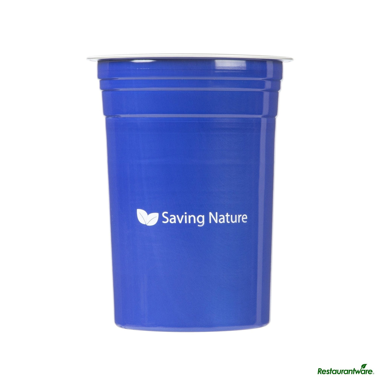 Cups, 20 Ounce, Aluminum, Blue, 3.75 x 3.75 x 5 Inch,10 - 1 EACH