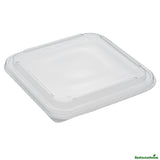 Lids, Matsuri Vision, Plastic, Clear, Anti-Fog, for 34 & 45 Ounce Sushi Container, PET,50 - 1 EACH