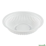Bowls, RW Base 34 Ounce, Microwavable Plastic, Black, 9 x 9 x 2 Inch,50 - 1 EACH
