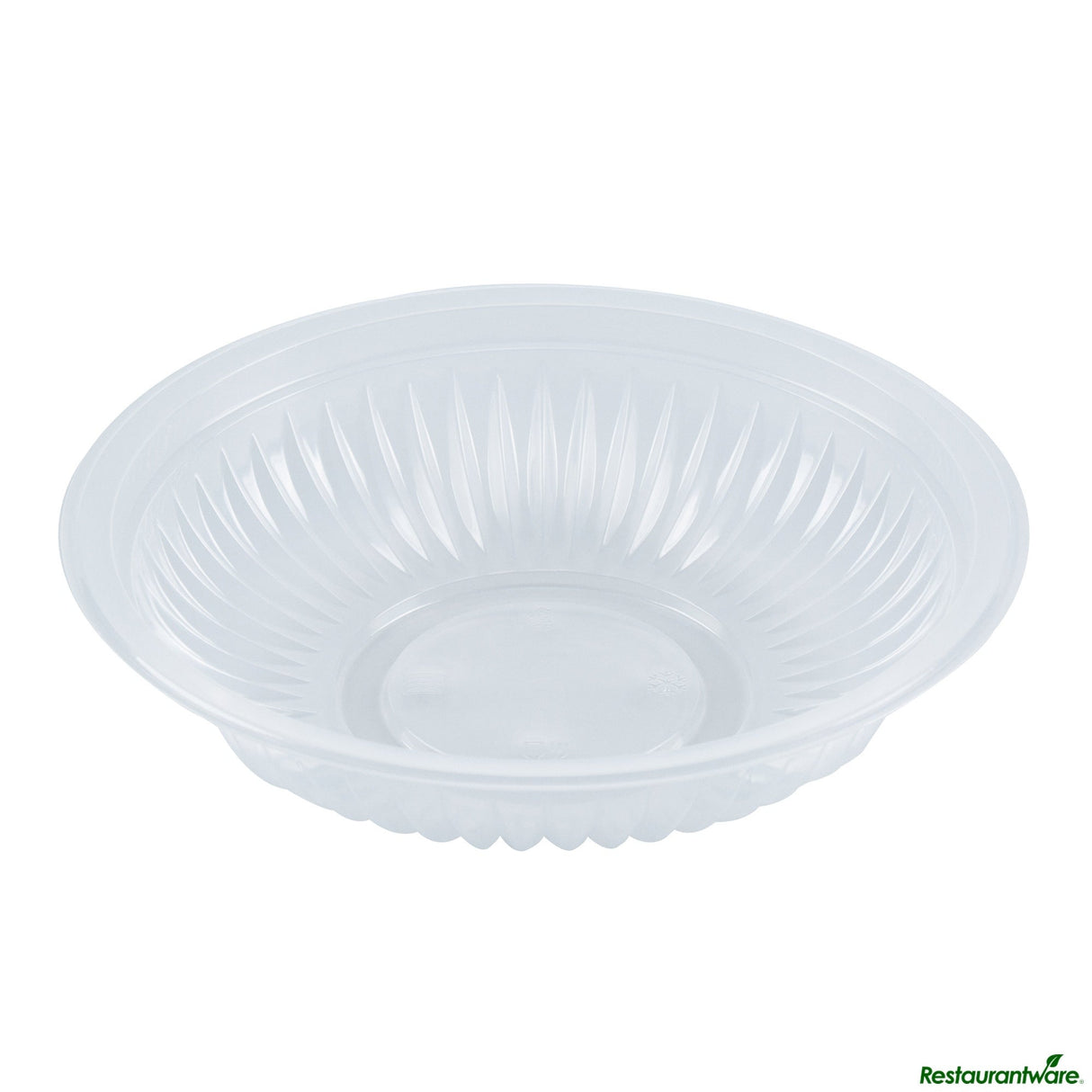 Bowls, RW Base 34 Ounce, Microwavable Plastic, Clear, 9 x 9 x 2 Inch,50 - 1 EACH