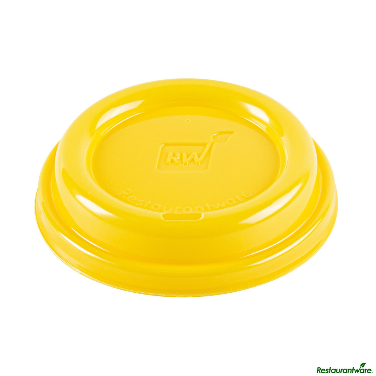 Lids, Plastic, Yellow, for 8/12/16/20 Ounce Coffee Cups,25 - 1 EACH