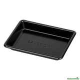 Dishes, Sauce, Bento Tek 1 Ounce, Plastic, Black, Rectangle, 3 x 2.25 Inch,100 - 1 EACH