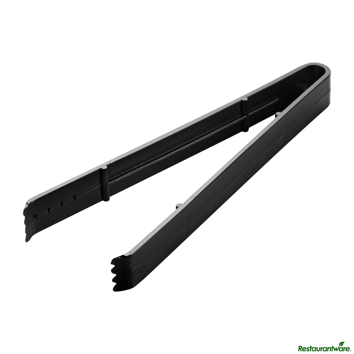 Tongs, Serrated, Cater Tek Heavy-Duty, 9 Inch, Plastic, Black,10 - 1 EACH