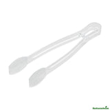 Tongs, Ridged, Cater Tek, 9 Inch, Plastic, Clear,10 - 1 EACH