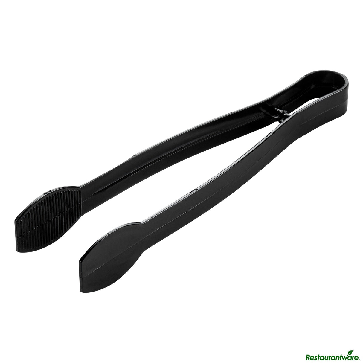 Tongs, Ridged, Cater Tek, 9 Inch, Plastic, Black,10 - 1 EACH