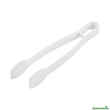 Tongs, Ridged, Cater Tek, 9 Inch, Plastic, White,10 - 1 EACH