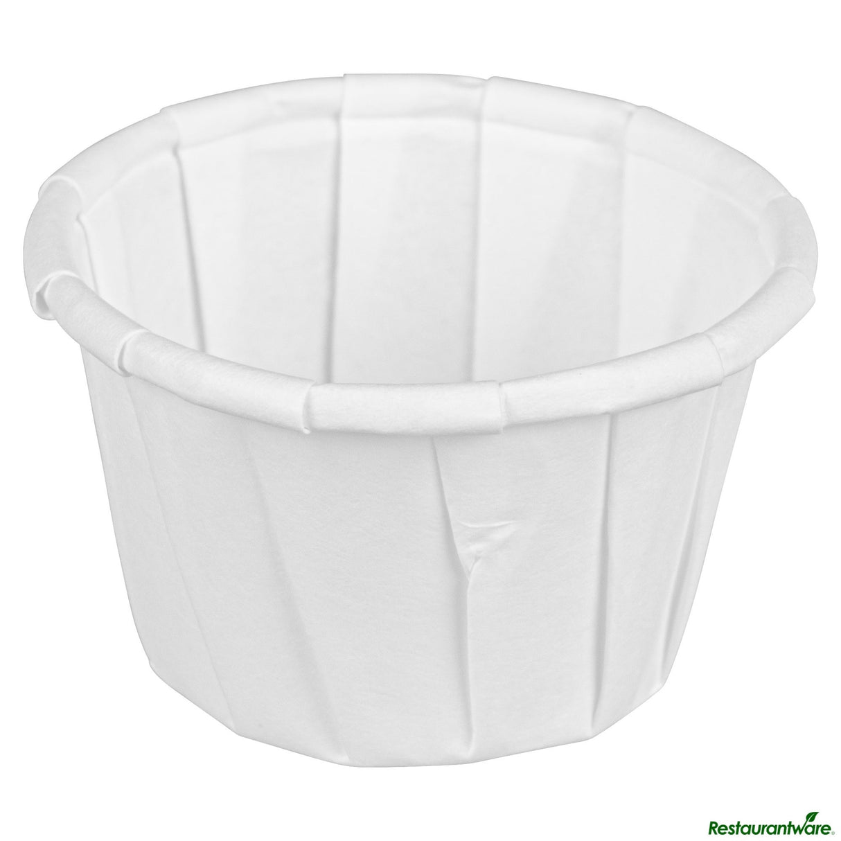 Cups, Souffle Portion, .5 Ounce, Paper, White, Compostable,100 - 1 EACH