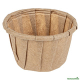 Cups, Souffle Portion, .5 Ounce, Paper, Kraft, Compostable,100 - 1 EACH