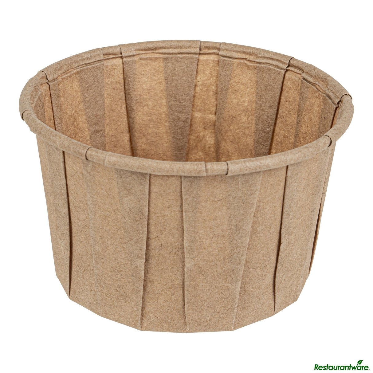 Cups, Souffle Portion, 4 Ounce, Paper, Kraft, Compostable,100 - 1 EACH