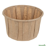 Cups, Souffle Portion, 4 Ounce, Paper, Kraft, Compostable,100 - 1 EACH