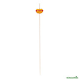 Skewers, Hot Dog, 6 Inch, Bamboo, Natural,100 - 1 EACH
