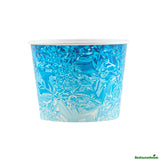 Buckets, Ice, Cater Tek 5 Pound, Paper, Blue, 7.50 x 7.50 x 5.75 Inch,10 - 1 EACH