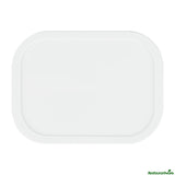 Lids, Plastic, Square, for 7-12 Ounce To-Go Cups, with Spoon,50 - 1 EACH