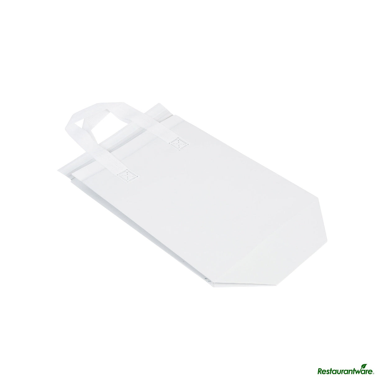 Bags, Take-Out, Bag Tek 8.25 x 4.25 x 10.75 Inch, Fabric, White, Insulated, Tamper-Evident,25 - 1 EACH