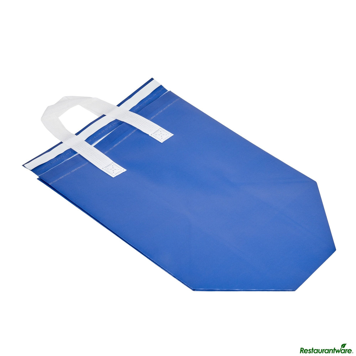 Bags, Take-Out, Bag Tek 10.25 x 6.75 x 11 Inch, Fabric, Blue, Insulated, Tamper-Evident,25 - 1 EACH