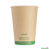 Containers, Soup, 32 Ounce, Paper, Kraft, Round, 4.5 x 4.5 x 5.75 Inch, Compostable,25 - 1 EACH