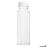 Bottles, Juice, Bottle Tek 12 Ounce, Plastic, Clear, Square, Includes 10 Funnels/10 Cleaning Brush,10 - 1 EACH