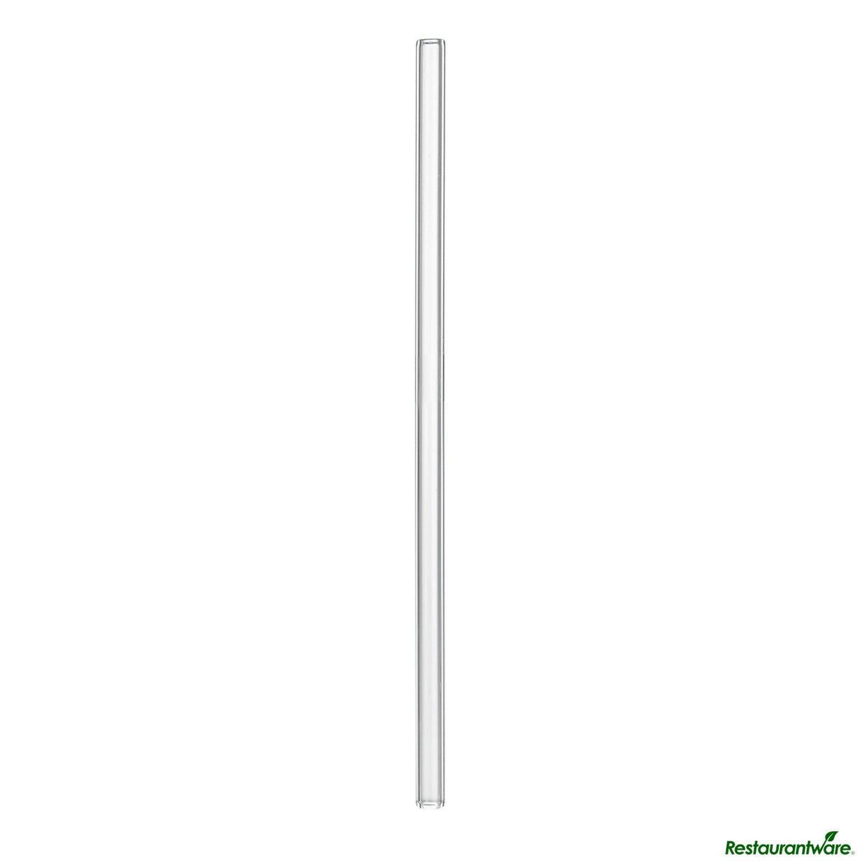 Straws, Forma, Glass, Clear, Borosilicate, 7.75 Inch, includes Brush,10 - 10 COUNT