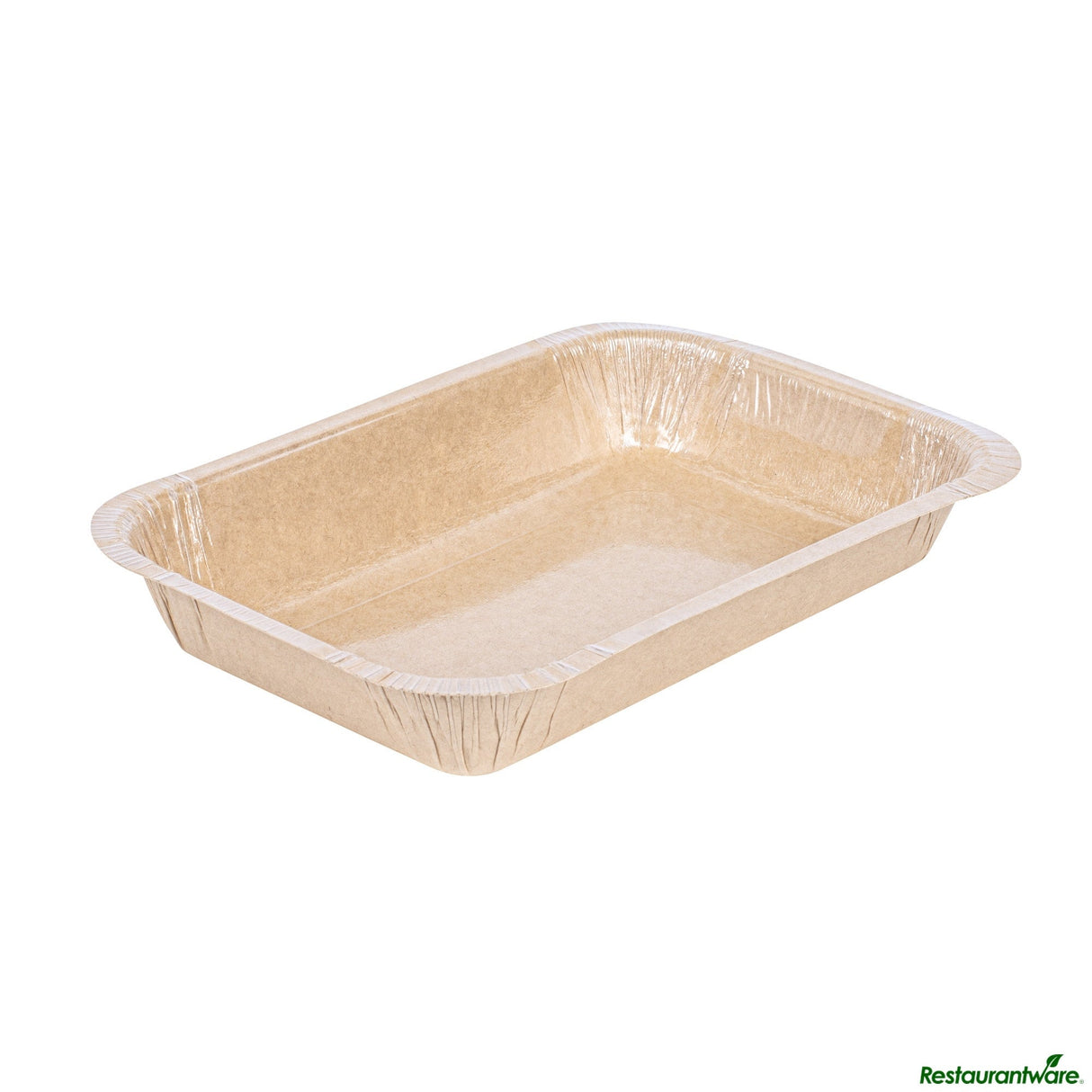 Trays, Baking, Pastry Tek 32 Ounce, Paperboard, Kraft, Rectangle, 8.25 x 5.5 x 1.5 Inch, Oven-Safe,4 - 25 COUNT