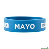 Bands, Label, Blue, Mayo, Silicone, for 16/20/24 Ounce Squeeze Bottles,10 - 1 EACH