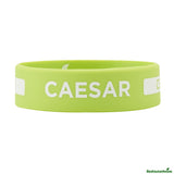 Bands, Label, Green, Caesar, Silicone, for 16/20/24 Ounce Squeeze Bottles,10 - 1 EACH