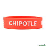 Bands, Label, Red, Chipotle, Silicone, for 16/20/24 Ounce Squeeze Bottles,10 - 1 EACH