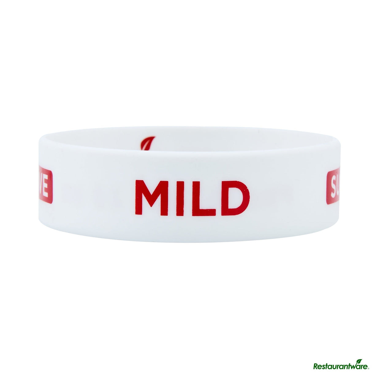 Bands, Label, White, Mild, Silicone, for 16/20/24 Ounce Squeeze Bottles,10 - 1 EACH