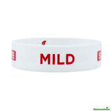 Bands, Label, White, Mild, Silicone, for 16/20/24 Ounce Squeeze Bottles,10 - 1 EACH