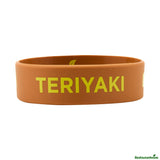 Bands, Label, Brown, Teriyaki, Silicone, for 16/20/24 Ounce Squeeze Bottles,10 - 1 EACH