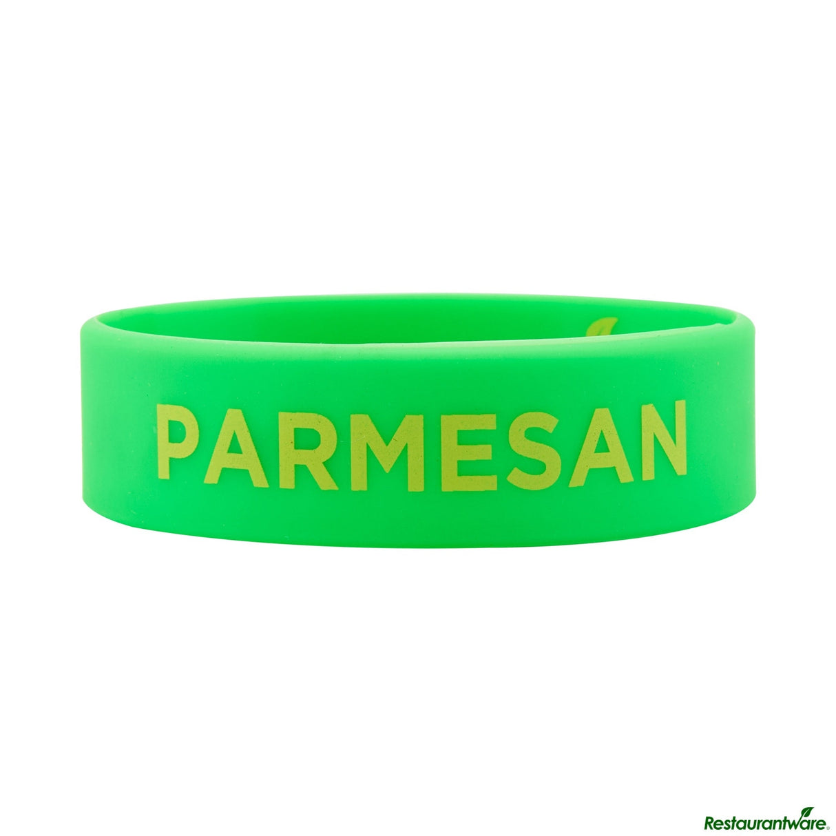 Bands, Label, Green, Parmesan, Silicone, for 16/20/24 Ounce Squeeze Bottles,10 - 1 EACH