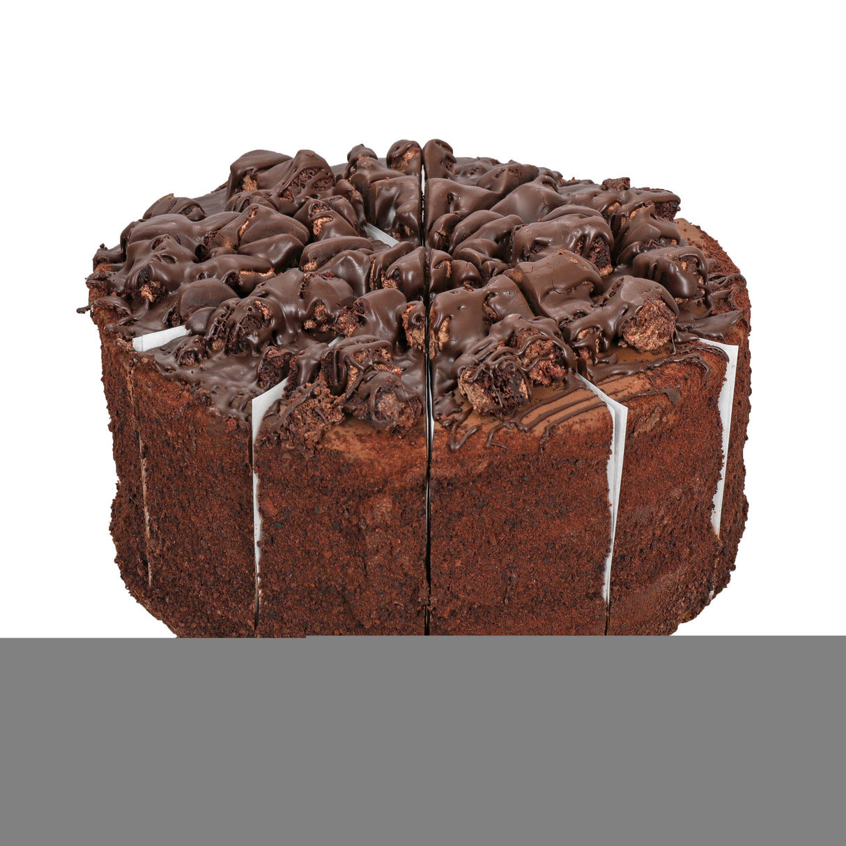 Cake, 6-Layer, Chocolate, Iced, 12 Slices per Cake, Frozen,2 - 8.3 POUND