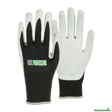 Gloves, Work, Life Protector X-Large, Nylon, Nitrile Foam Coated Palm, Black,10 - 2 PIECE