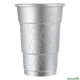 Cups, 16 Ounce, Aluminum, Color Changing, 3.5 x 3.5 x 5 Inch,12 - 4 COUNT