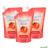Soap, Hand, Clean Tek, Strawberry, Refill,24 - 16.9 FLUID