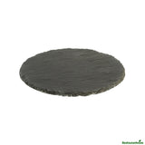 Plates, Serving, 7.75 Inch, Slate, Black, Round,10 - 1 EACH