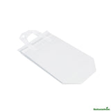 Bags, Take-Out, Bag Tek 8.25 x 4.25 x 10.75 Inch, Fabric, White, Insulated, Tamper-Evident,4 - 25 COUNT