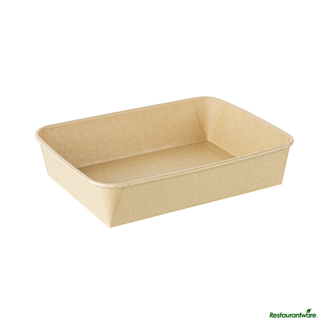 Containers, Serving, Bio Tek 78 Ounce, Paper, Kraft, 8.75 x 6.25 x 2.25 Inch,50 - 1 EACH