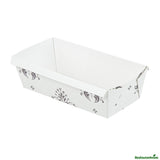 Pans, Loaf, Bake Tek 32 Ounce, Greaseproof Paper, Beige Vintage Floral, 8 x 3.75 x 2.25 Inch,4 - 25 COUNT