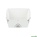 Cups, Baking, Bake Tek 6 Ounce, Greaseproof Paper, Beige Vintage Floral, Square, 3 x 3 x 1.5 Inch,100 - 1 EACH