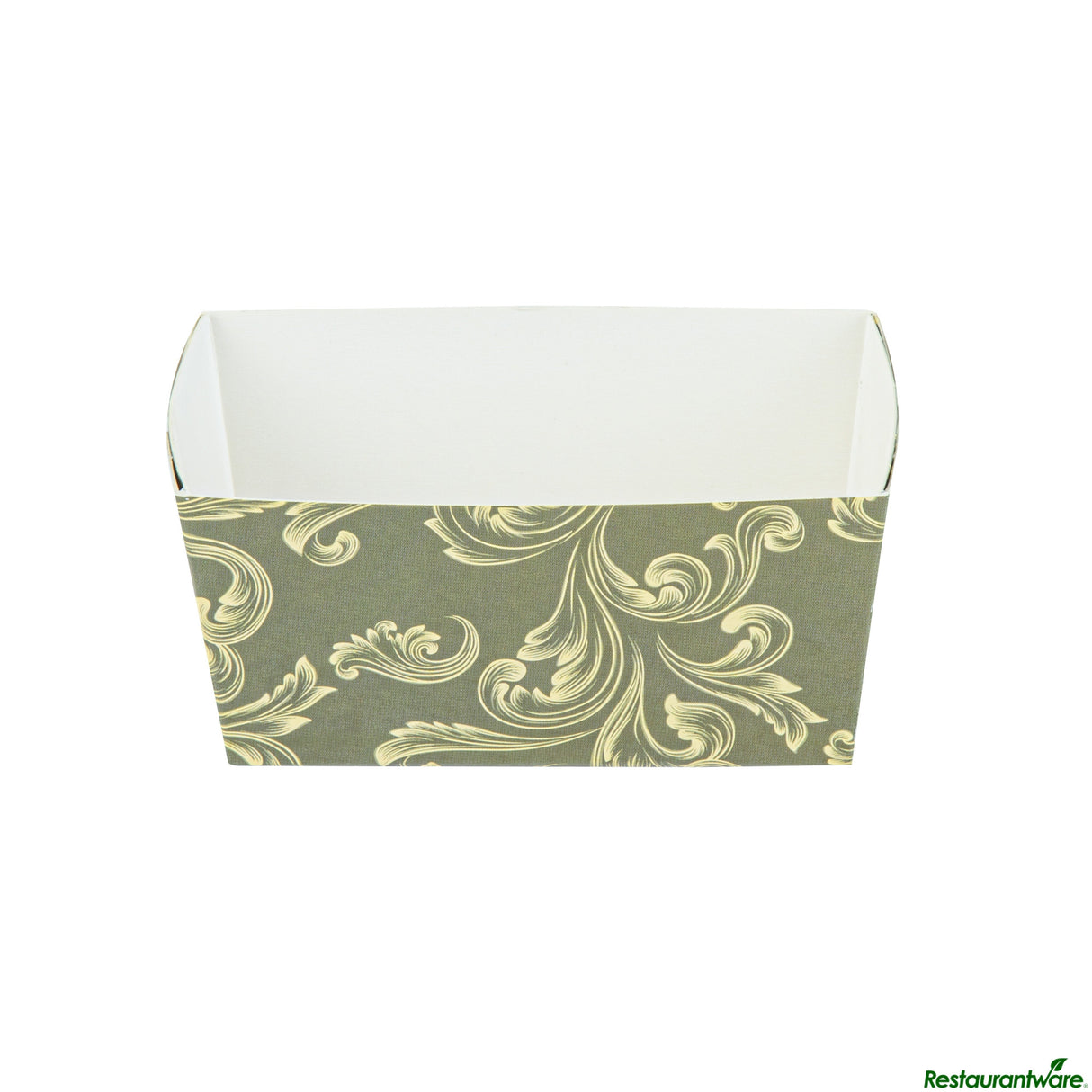 Pans, Loaf, Bake Tek 9 Ounce, Greaseproof Paper, Dark Green Vintage Floral, 4 x 2.25 x 2 Inch,100 - 1 EACH