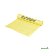 Can Liners, Infectious Linen, 40-45 Gallon, Yellow, Low Density, 3 Mil, 40 x 46 Inch,50 - 1 EACH