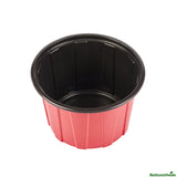 Boxes, To Go, Bento Tek 12 Ounce, Microwavable Plastic, Red, 7 x 7 x 4.50 Inch,4 - 50 COUNT