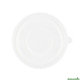 Lids, Bento Tek, Plastic, Clear, Round, 7.25 x 7.25 Inch, fits 42 & 58 Ounce To-Go Boxes,4 - 50 COUNT