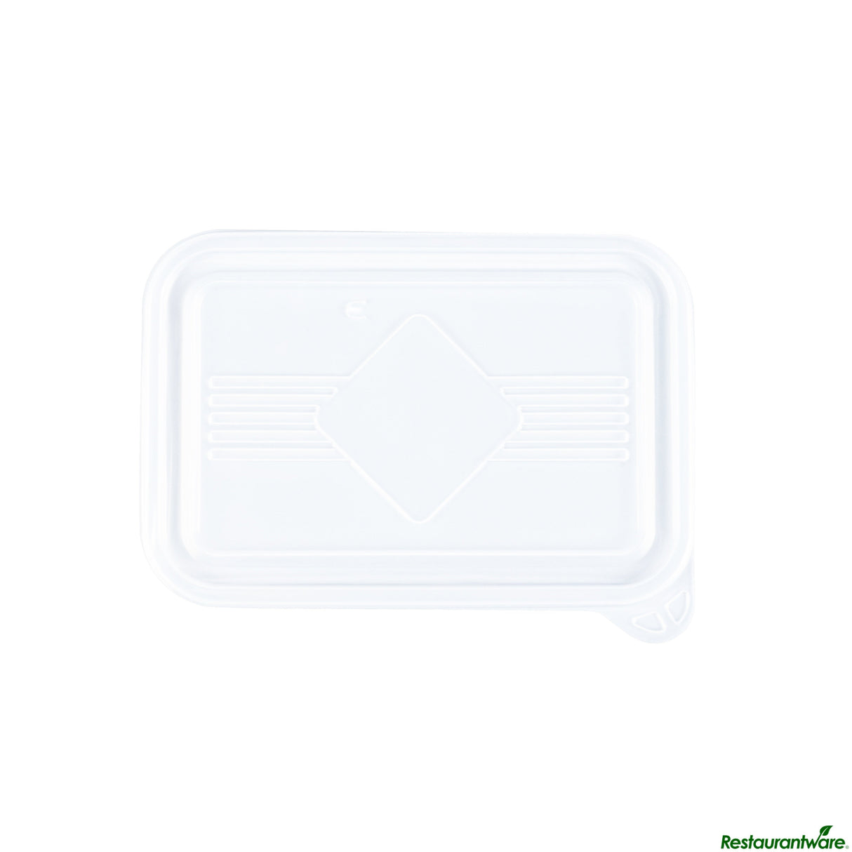 Lids, Bento Tek, Plastic, Clear, Rectangle, 7.25 x 4.75 Inch, fits 16/22/30 Ounce To-Go Boxes,4 - 50 COUNT