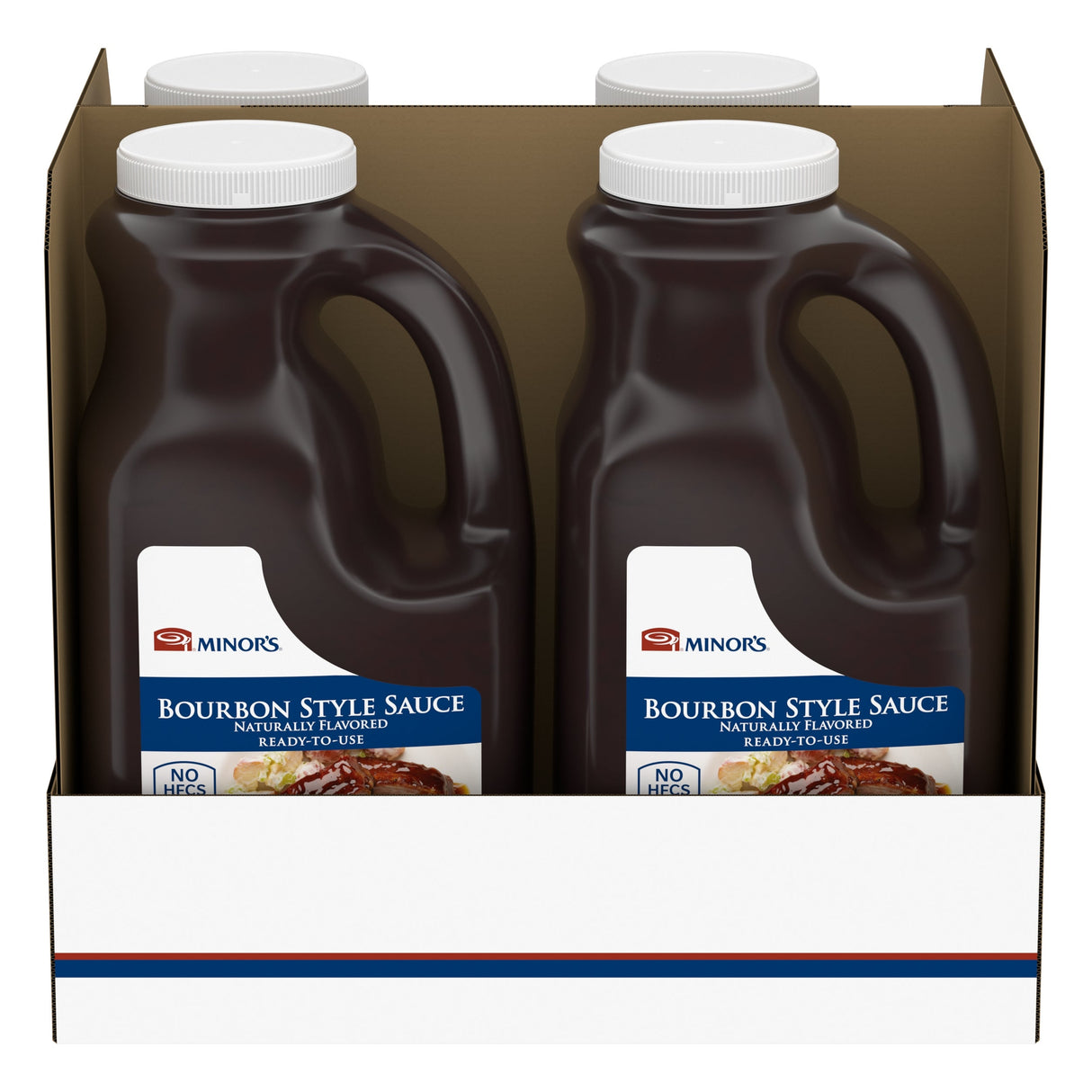 Sauce, Bourbon Style,4 - 0.5 GALLON