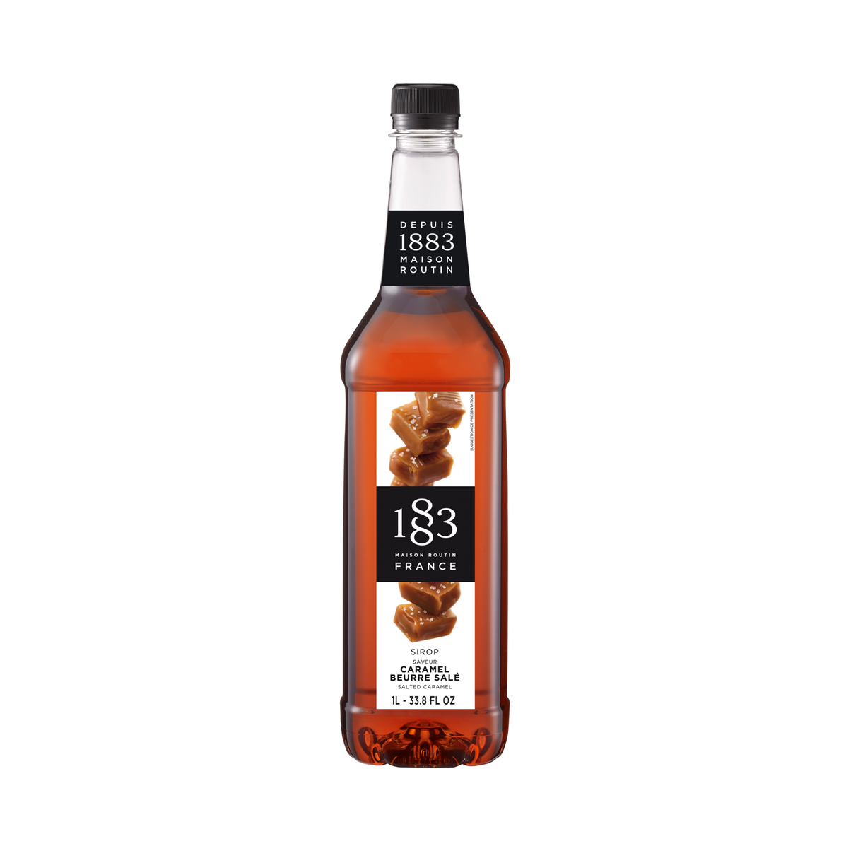 Beverage Syrup, Salted Caramel, Plastic,2 - 1 LITER