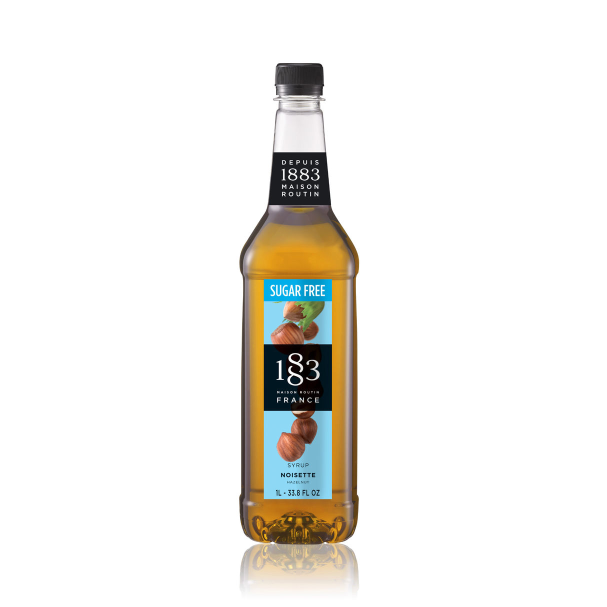 Beverage Syrup, Hazelnut, Sugar-Free, Plastic,2 - 1 LITER